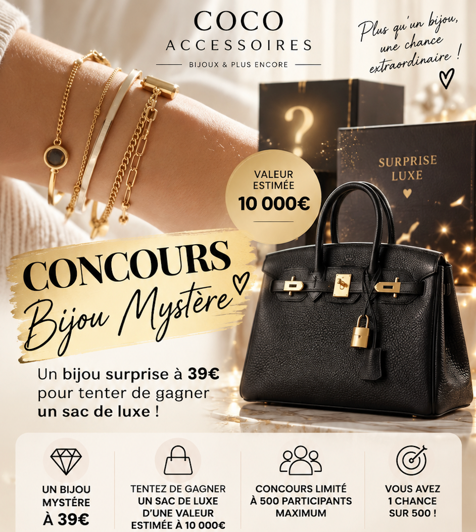 Bijou Mystère - Concours Sac de Luxe