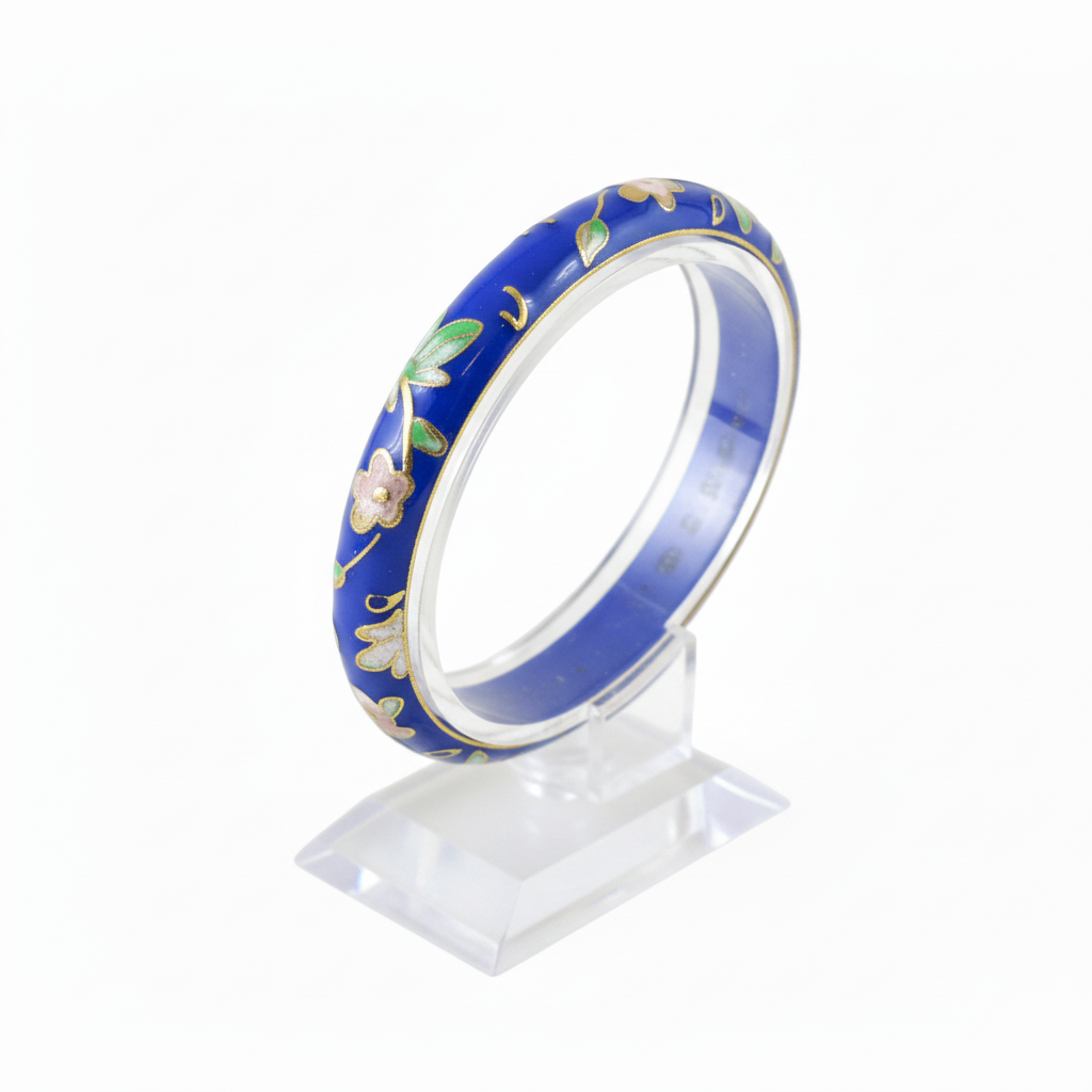 Bracelet thaïlandais bleu Laiton